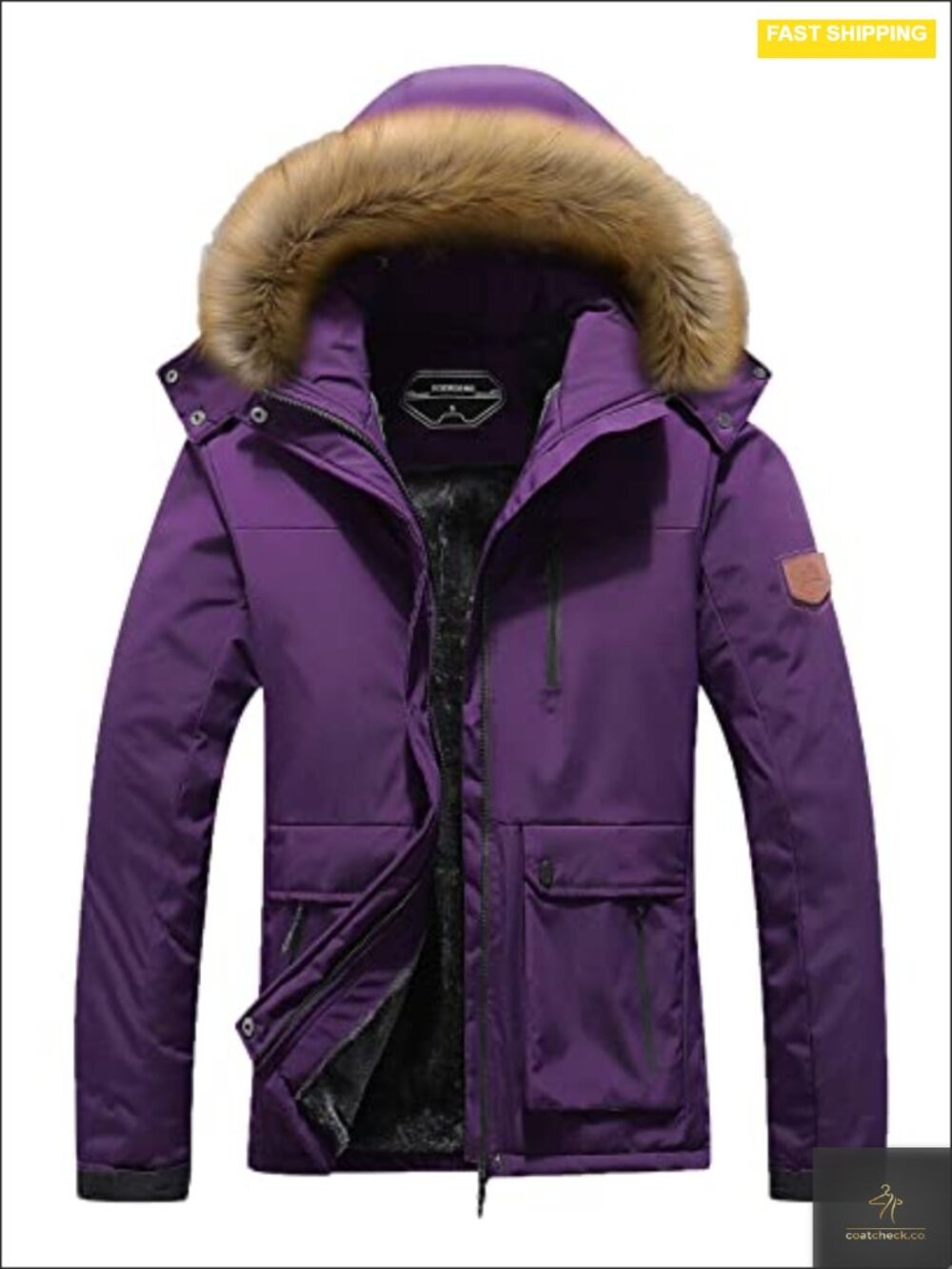 Waterproof Ski Jacket Winter Warm Hooded Snow Coat Women's
